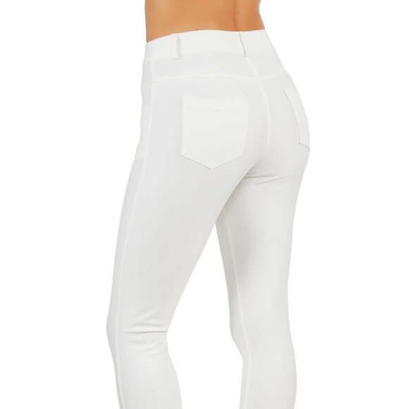 Women's Jean Look Buttery Soft Jeggings 01 - Picture 2 of 3